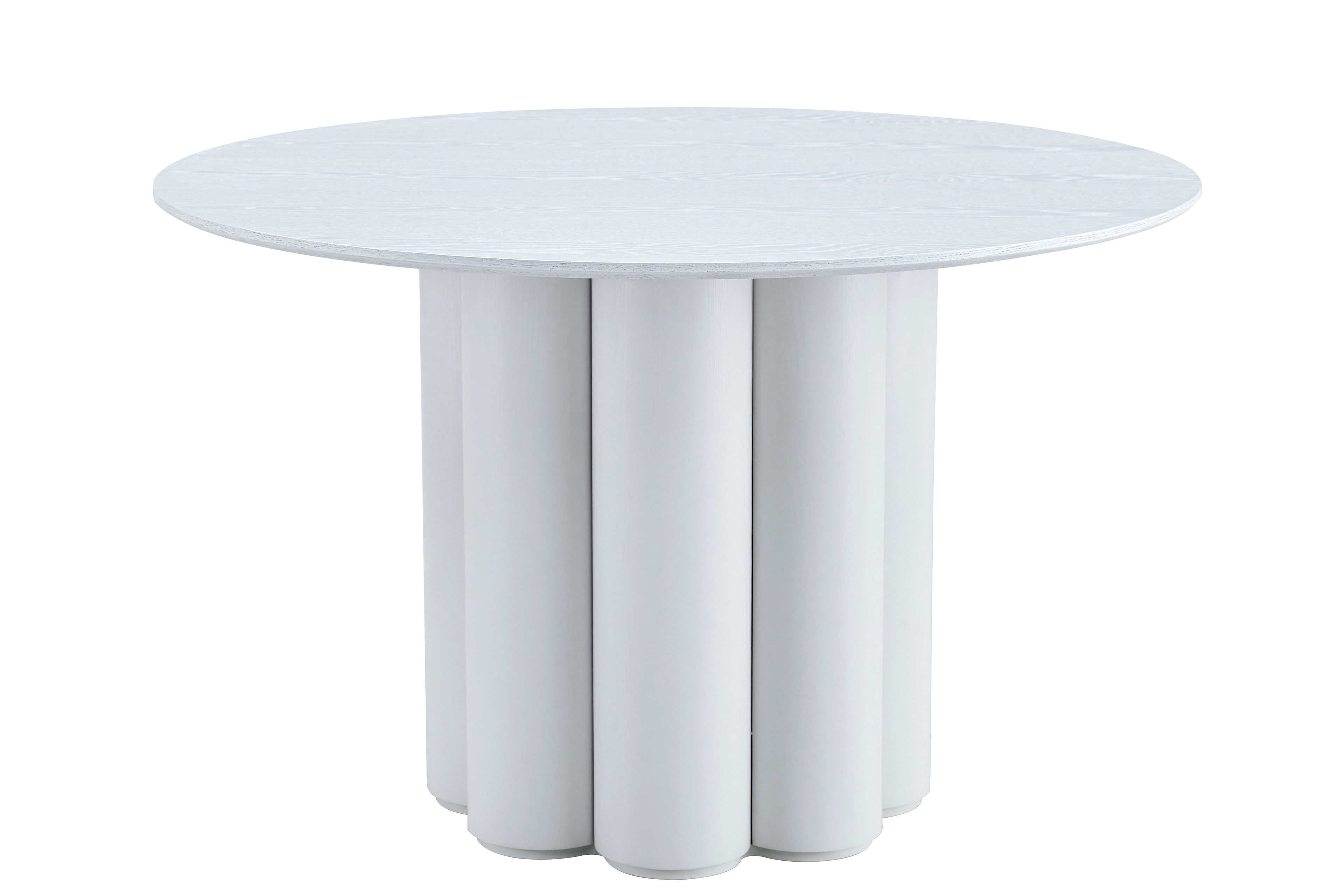 Table à Manger Flower Blanc – Diamètre 120 cm - Vue 2