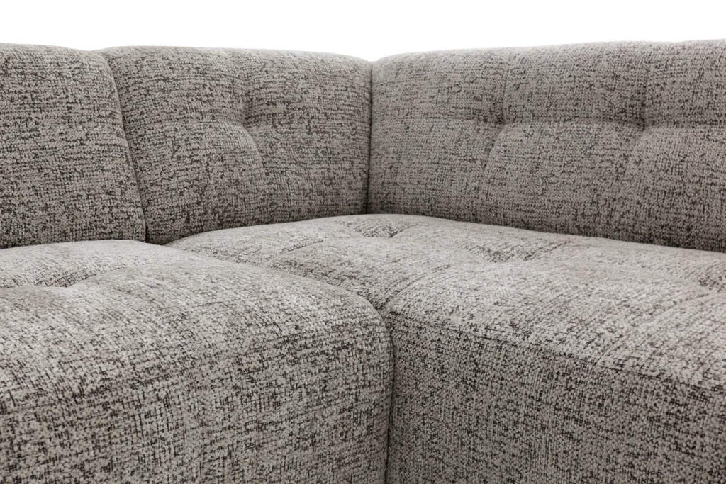 Canapé d'Angle BOVINO – Tissu Beige