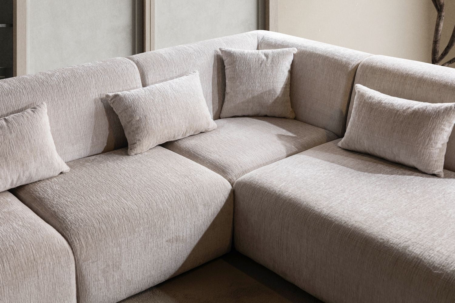 Canapé d'Angle COCO Marbella Beige
